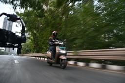 Tvs Iqube Front View