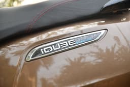 TVS iQube Color Brown