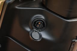 TVS iQube Open Fuel Lid