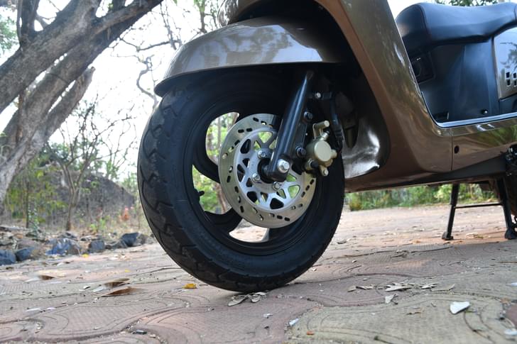 Tvs Iqube Color Brown