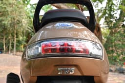 TVS iQube Rear View