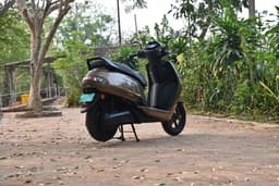 TVS iQube Rear View