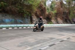 Tvs Iqube Color Brown