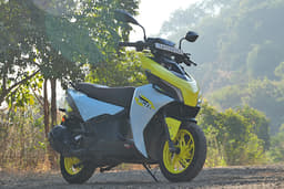 Tvs Ntorq 150 Front Right Three Quarter