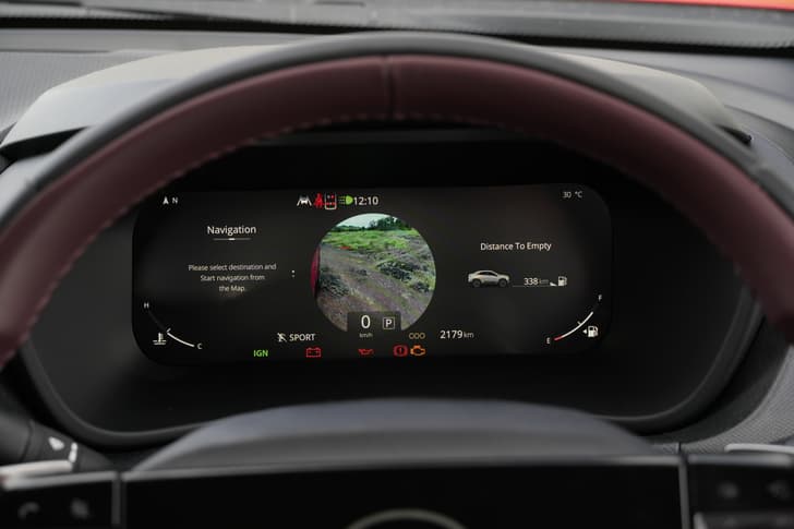 Tata Curvv Dashboard