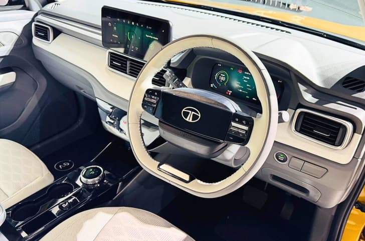 Tata Punch Ev Dashboard