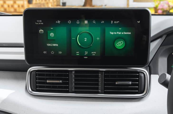 Tata Punch Ev Dashboard