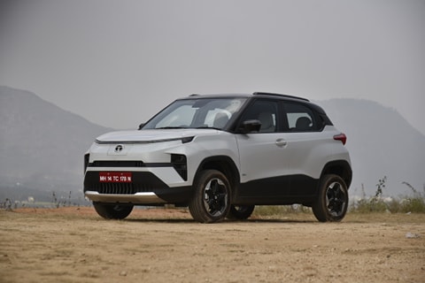 Tata Punch EV Front Left Three Quarter