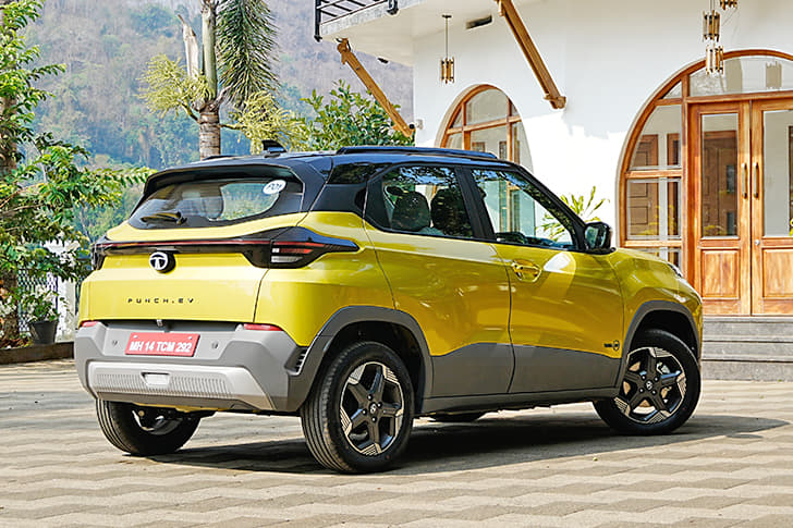 Tata Punch Ev Rear View