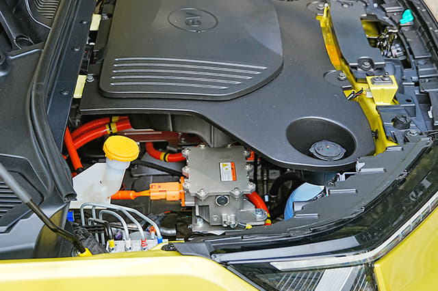 Open Bonnet Engine Shot