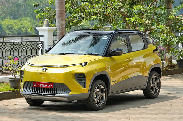 Tata Punch Ev Front Right Three Quarter