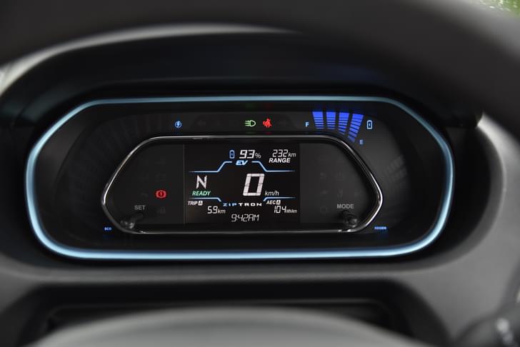 Tata Tigor Ev Instrument Cluster