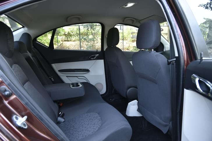Tata Tigor Second Row Seats