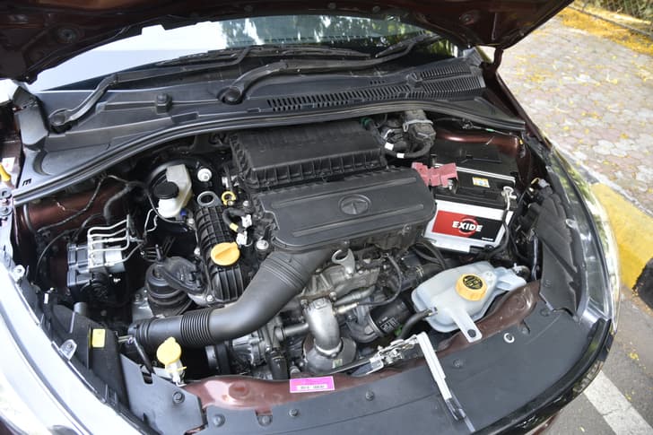 Open Bonnet Engine Shot