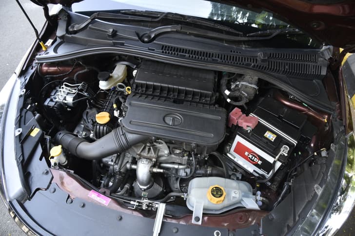 Open Bonnet Engine Shot