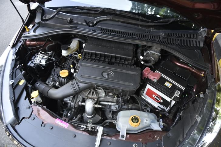 Tata Tigor Open Bonnet Engine Shot