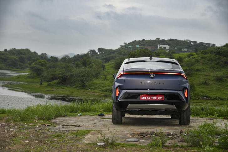 Tata Curvv Ev Rear View