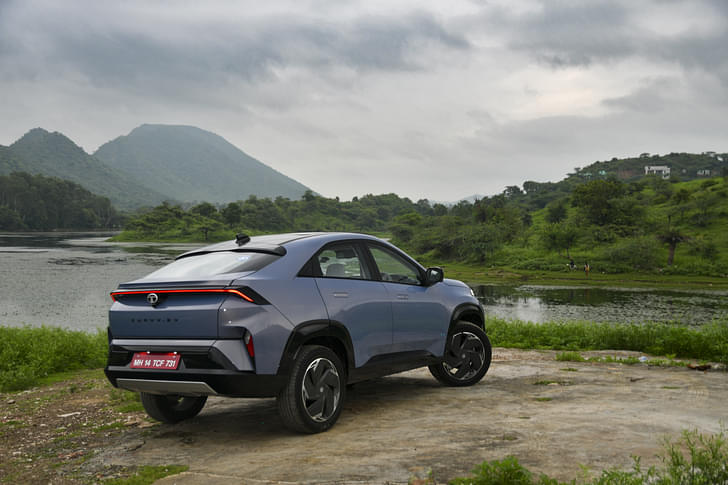 Tata Curvv Ev Rear View