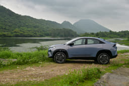 Tata Curvv Ev Front Right Three Quarter