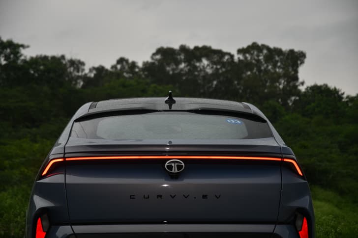 Tata Curvv Ev Rear View