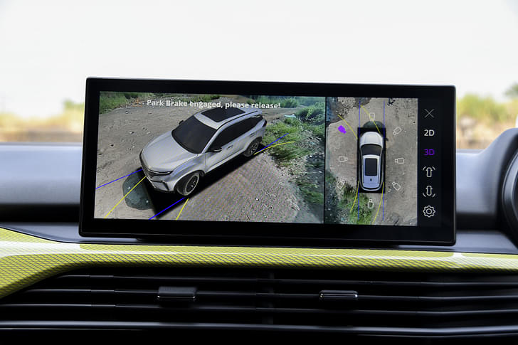 Tata Harrier Dashboard