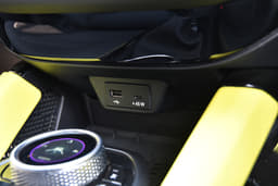 Tata Harrier Charging Ports