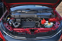 Tata Harrier Open Bonnet Engine Shot