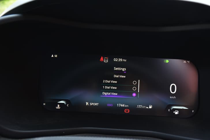 Tata Nexon Dashboard
