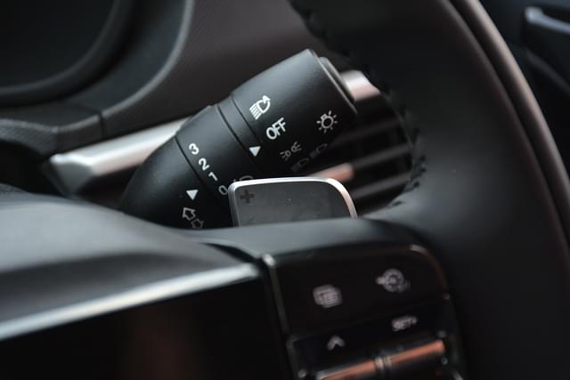 Leather Wrapped Steering Wheel Image - 10672