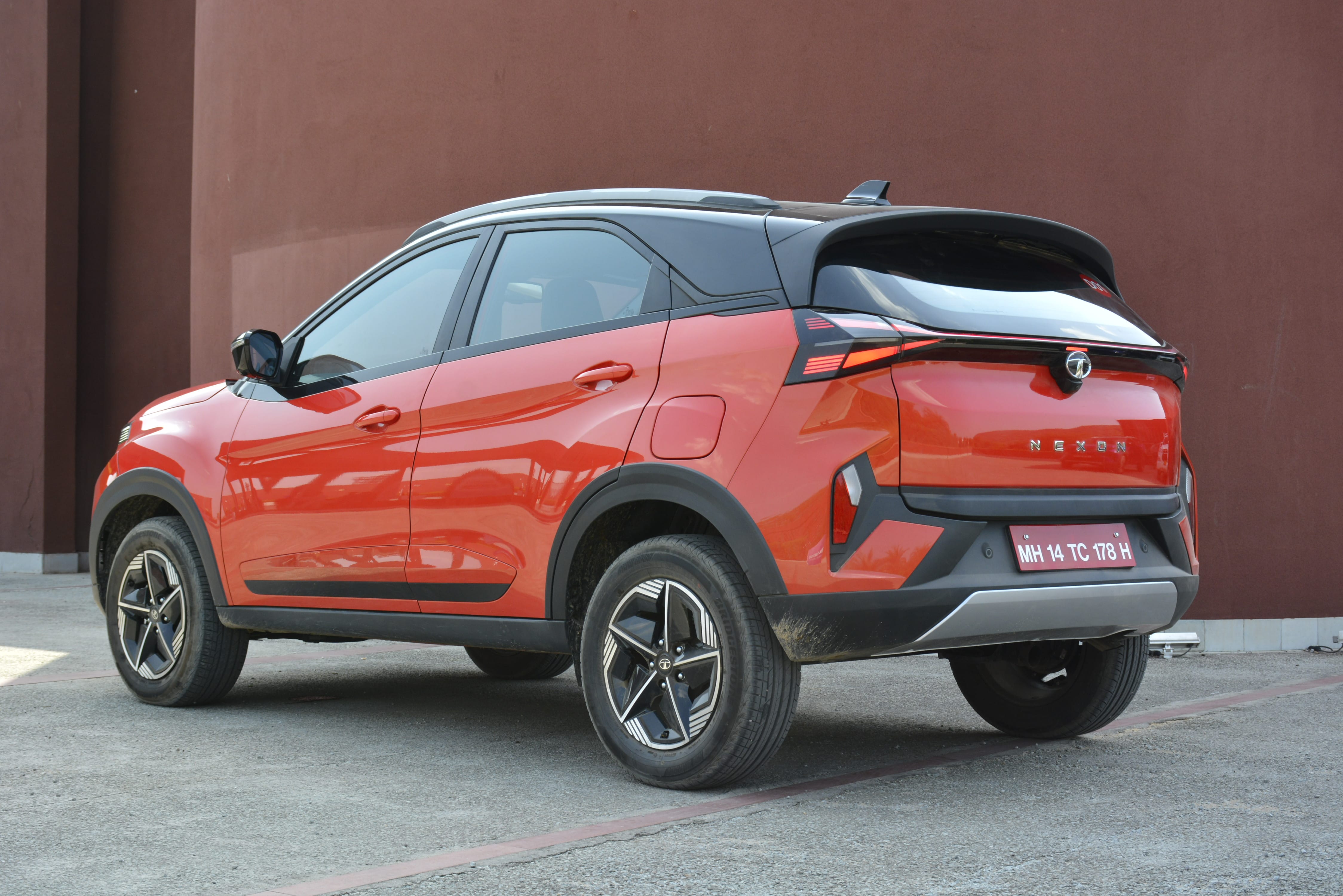 Tata Nexon rear quarter