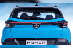 Tata Punch Facelift Rear View