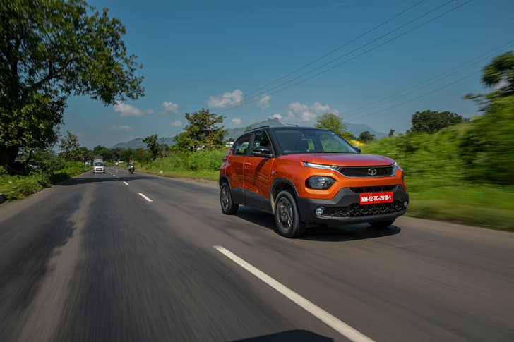 Tata Punch Front Left Three Quarter
