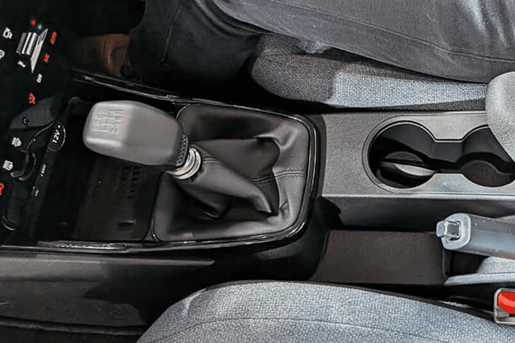 Tata Punch Console Storage