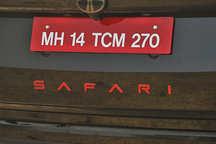 Tata Safari Rear View
