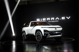 Tata Sierra Ev Front Left Three Quarter