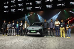 Tata Sierra Ev Front Right Three Quarter Tata Sierra Ev Front Right Three Quarter