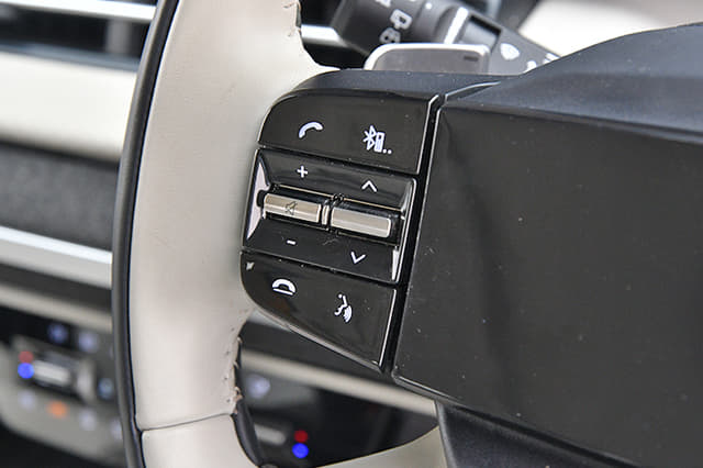 Leather Wrapped Steering Wheel