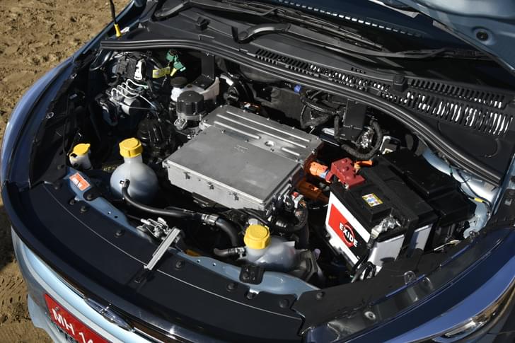 Open Bonnet Engine Shot