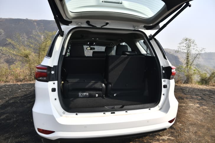 Toyota Fortuner Rear View
