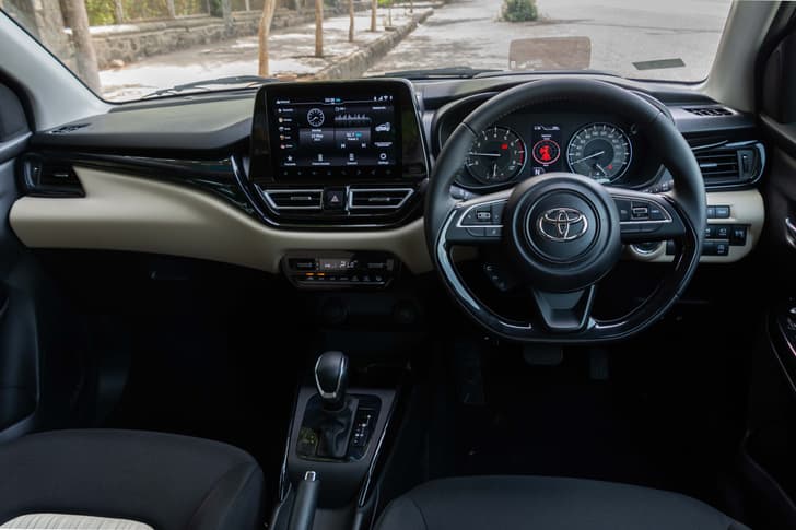 Toyota Glanza Dashboard