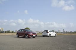Toyota Glanza Front Right Three Quarter
