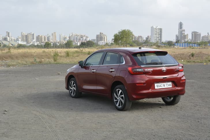 Toyota Glanza Rear View