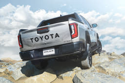 Toyota Hilux Rear View Toyota Hilux Rear View