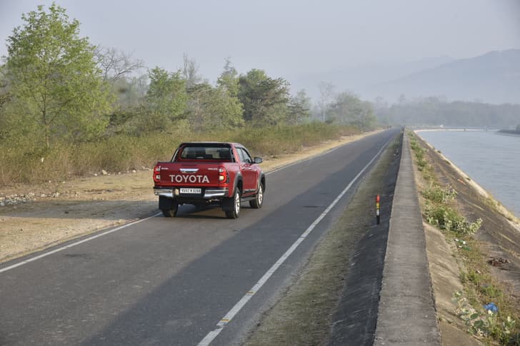 Toyota Hilux Rear View