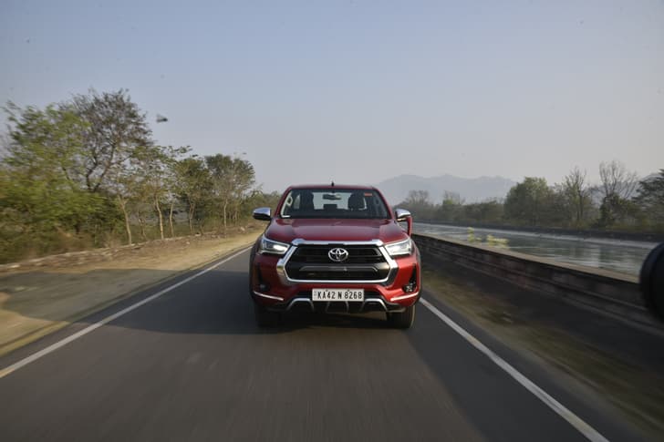 Toyota Hilux Front View