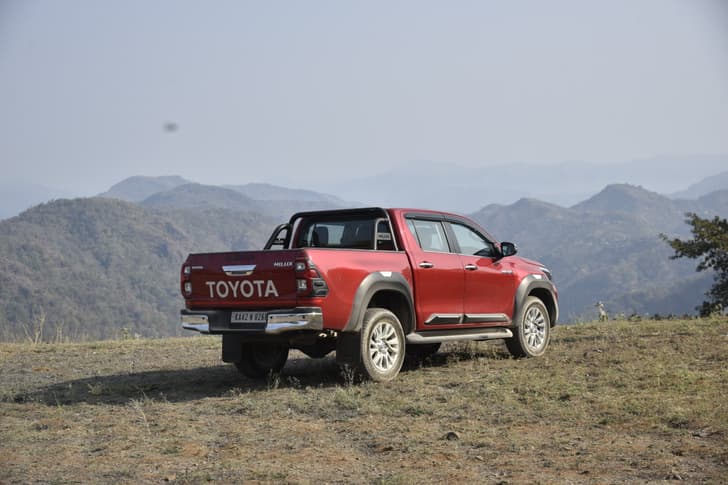 Toyota Hilux Rear View