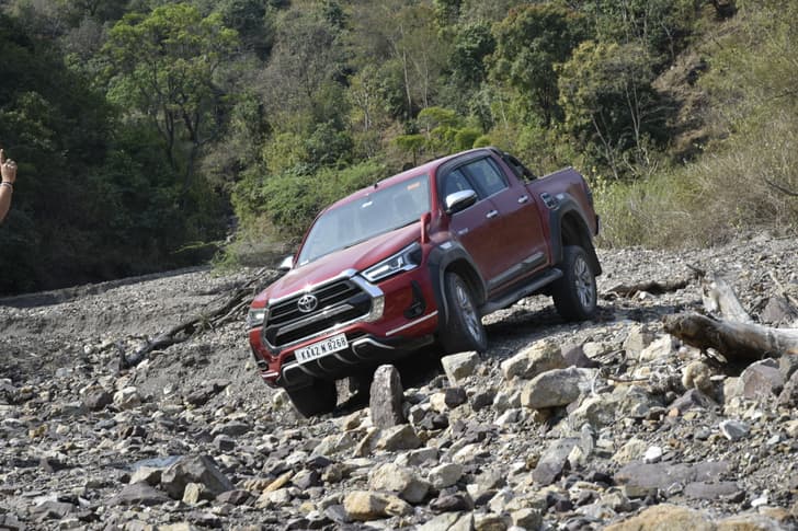 Toyota Hilux Front View