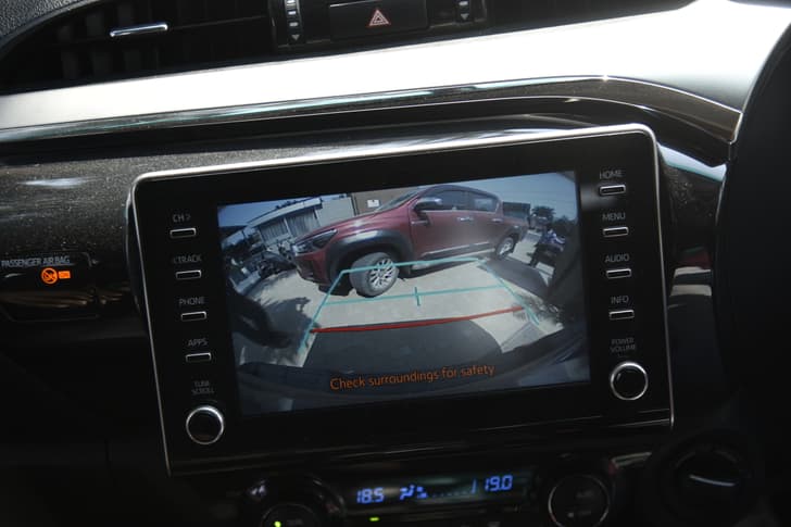Toyota Hilux Dashboard
