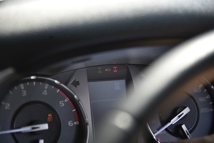 Toyota Hilux Dashboard