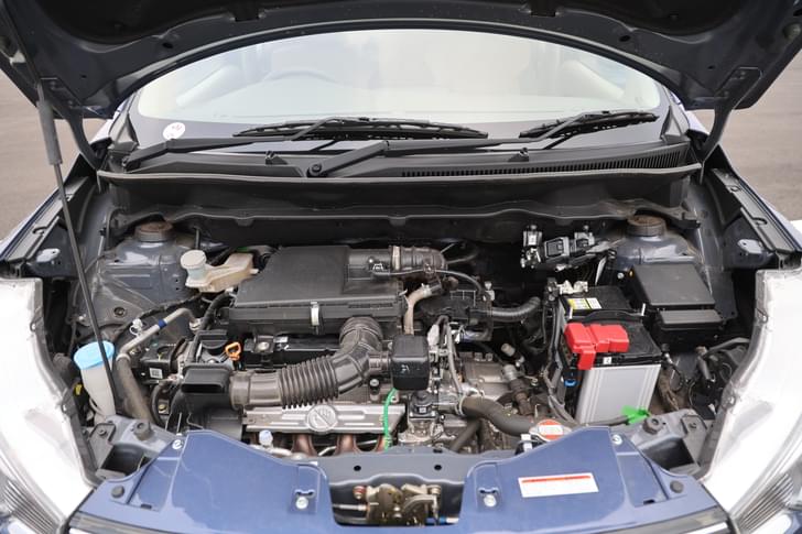 Open Bonnet Engine Shot